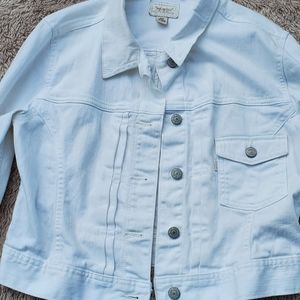White Denim Jacket